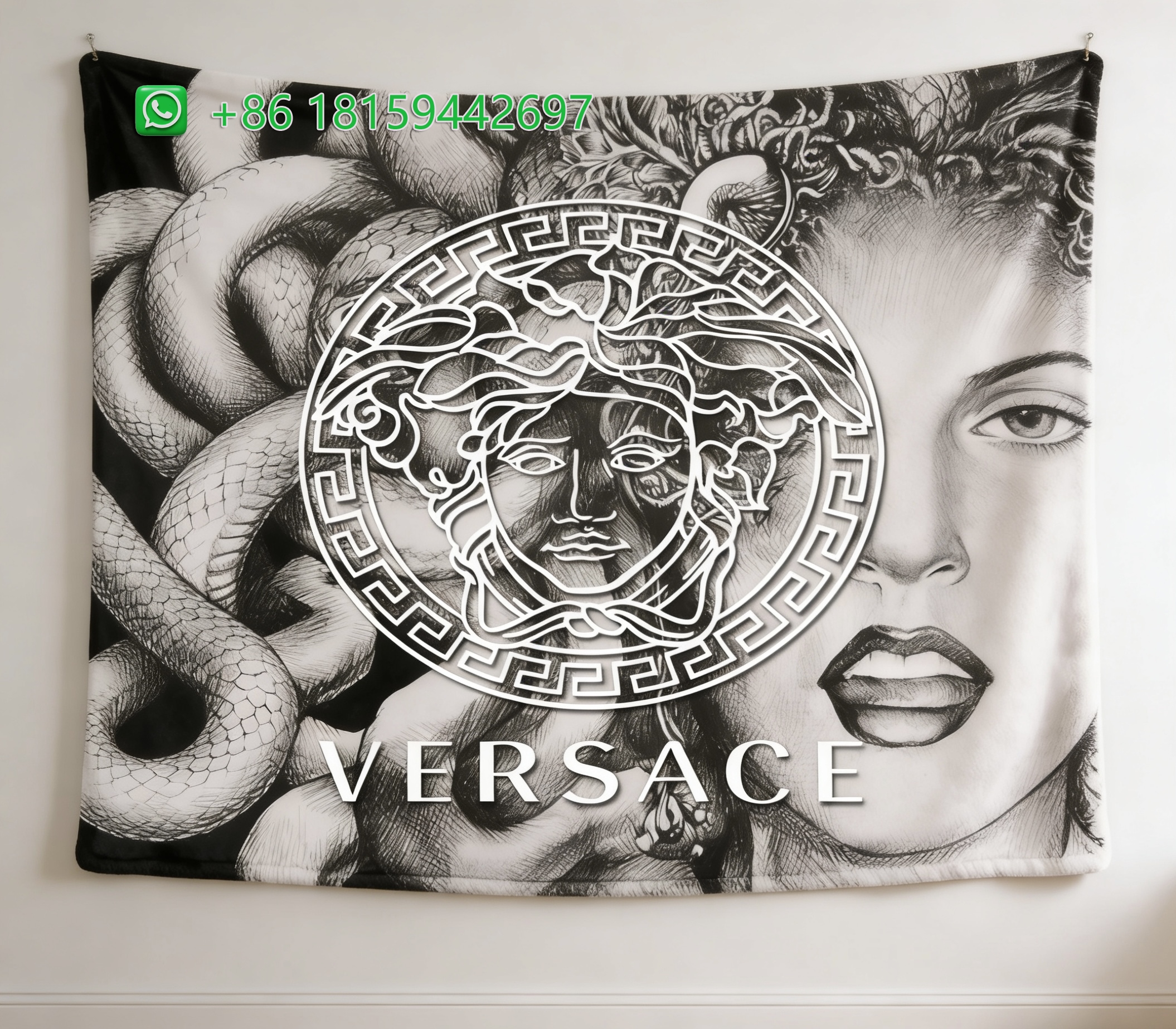 Versace Throw Blankets